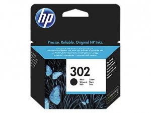 HP Inc. Tusz nr 302 Black F6U66AE