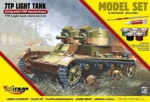 Mirage Czołg lekki 7tp dwuwieżowy set
