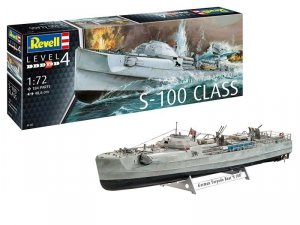 Revell Model plastikowy Niemiecka szybka łódź atakująca Craft S-100 Class