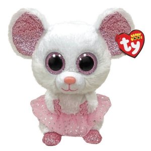 Meteor Maskotka Ty Mysz biała ballerina - Nina 24 cm