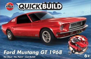Airfix Model plastikowy Quickbuild Ford Mustang GT 1968