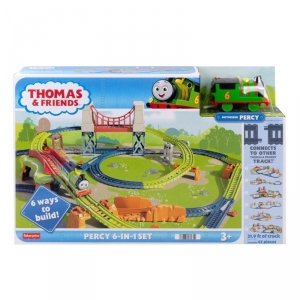 Fisher Price Pociąg Tomek i Przyjaciele Piotruś i zestaw torów