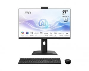 MSI Komputer All-in-One Modern AM273QP AI 1UM-07SEU W11P/Intel Core Ultra 7/32GB/1TB/UMA/27 cali/Czarny