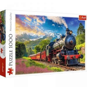 Trefl Puzzle 1000 elementów Podróż pociągiem