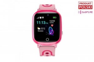 Smartwatch dla dzieci GoGPS K17 (r&oacute;żowy)