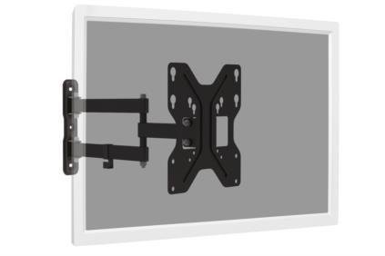Uchwyt ścienny pojedynczy DIGITUS, 1xLCD, max. 70&quot;, max. obciążenie 30kg, uchylny