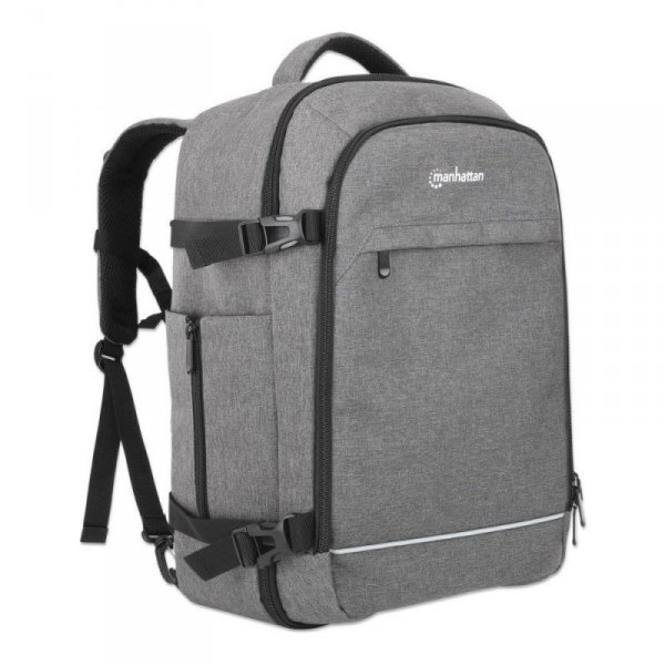 Plecak do notebooka Manhattan 17.3&quot; 40l podróżny szary