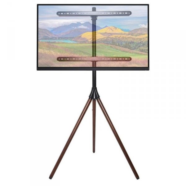 Stojak podłogowy Techly 32&#039;&#039;-65&#039;&#039;, 35kg Tripod Drewno