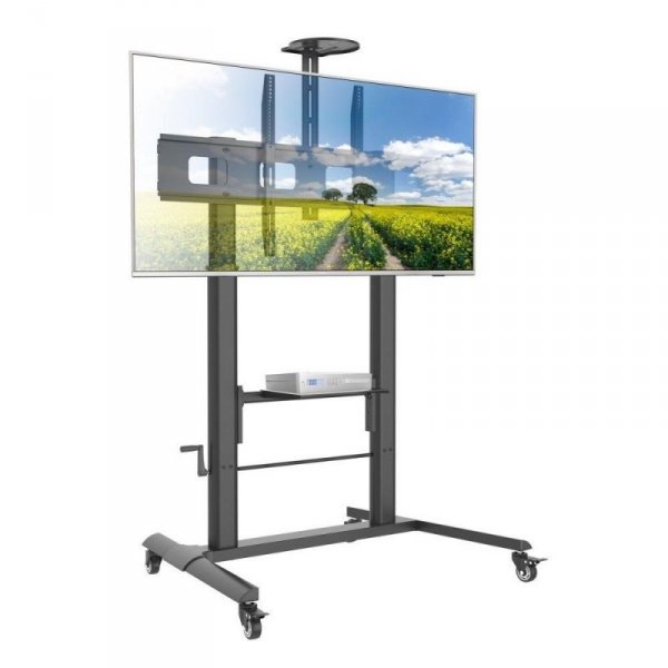 Stojak mobilny Techly do tablicy interaktywnej 52&quot;-110&quot;, 120kg z półką