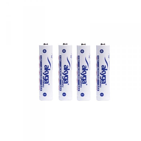 Bateria alkaliczna Akyga AKY2057 AAA LR03 Zn-MnO2, 1.5V/1300mAh 4szt/folia