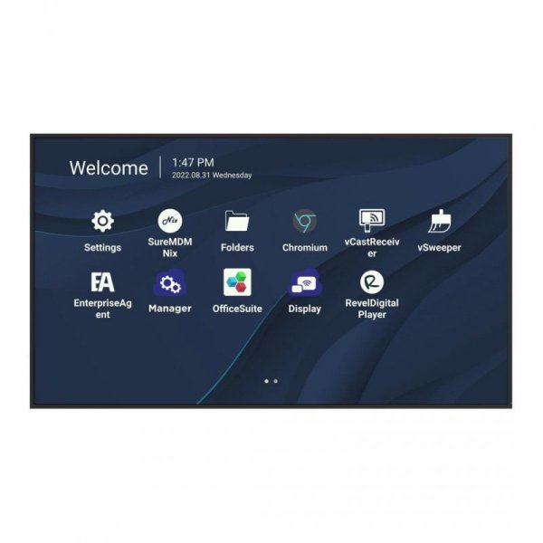 Monitor ViewSonic CDE8630 86&quot; 4K Presentation Display 24/7