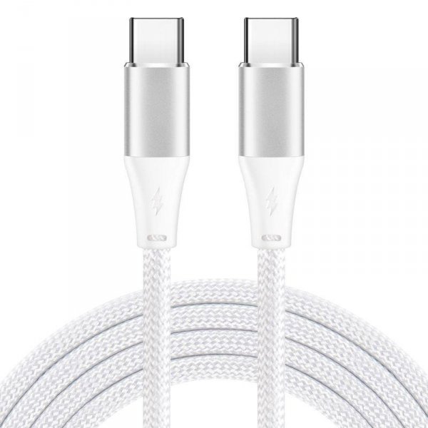 Kabel iBOX IKUTC2W USB-C 60W 2m White