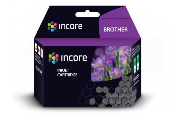 Tusz Incore do Brother LC-422XLBK, Black, 74ml