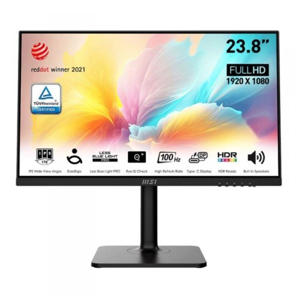 Monitor MSI 23,8&quot; Modern MD2412P HDMI USB-C głośniki