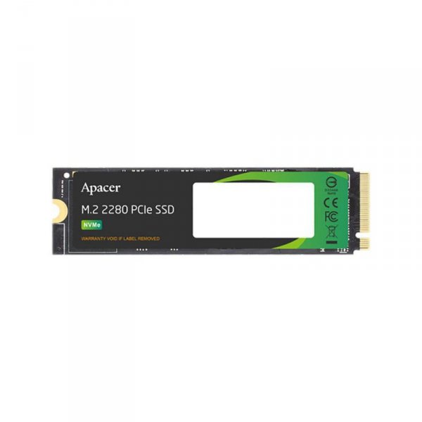 Dysk SSD Apacer AS2280P4U 1TB M.2 2280 PCIe Gen3x4 (3500/3000 MB/s) 3D NAND
