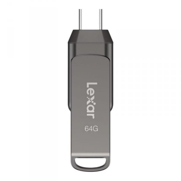 Pendrive Lexar JumpDrive D400 64GB USB 3.2 Gen1 Type-C 130MB/s srebrny