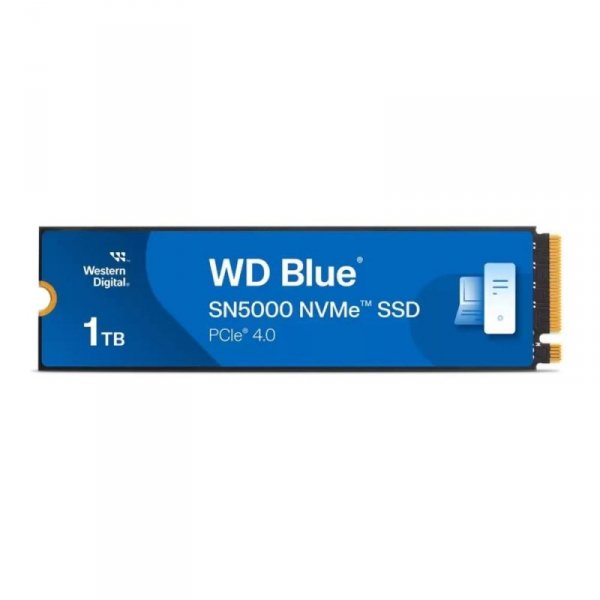 Dysk SSD WD Blue SN5000 1TB M.2 2280 PCIe NVMe (5150/4900 MB/s) WDS100T4B0E