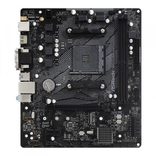 Płyta ASRock B550M-HDV /AMD B550/DDR4/SATA3/M.2/USB3.0/PCIe4.0/AM4/mATX - POSERWI