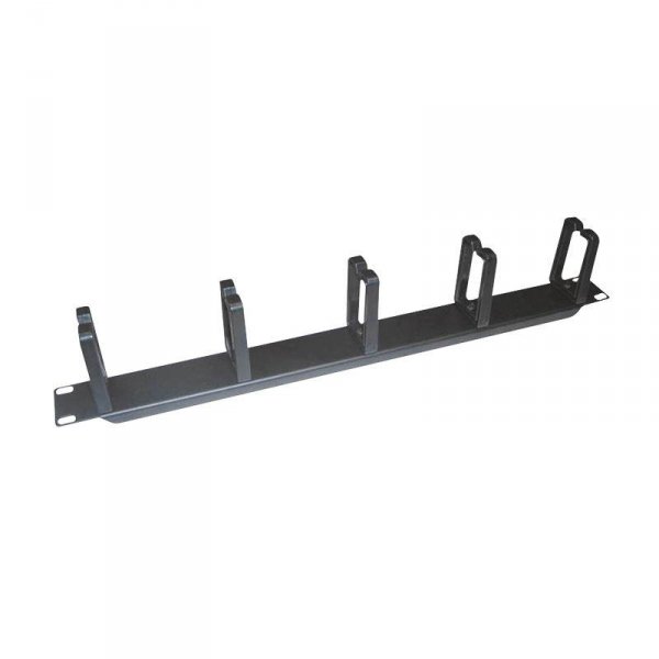 Organizer kabli LogiLink OR104B Rack 19&quot; 1U, czarny