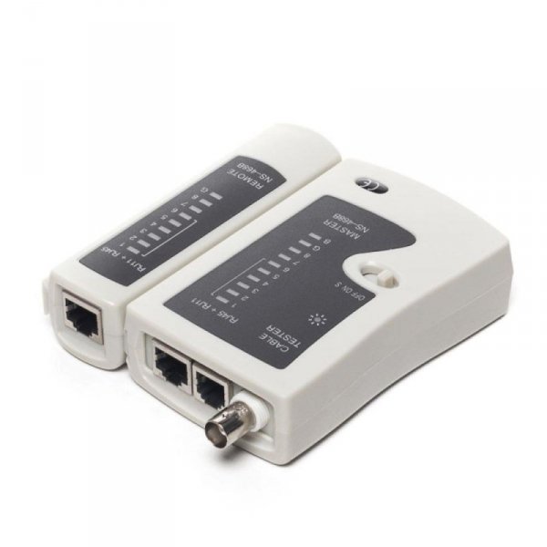 Tester kabli RJ11/RJ12/RJ45 BNC/UTP/FTP/STP Netrack