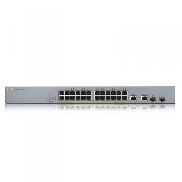 Switch zarządzalny Zyxel GS1350-26HP 24x10/100/1000 2xComboSFP PoE RJ45