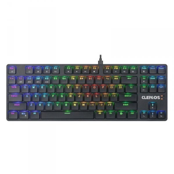Klawiatura bezprzewodowa Defender CLEIKOS GK-135 mechaniczna bluetooth + 2.4 GHz + kabel Gaming RGB outemu