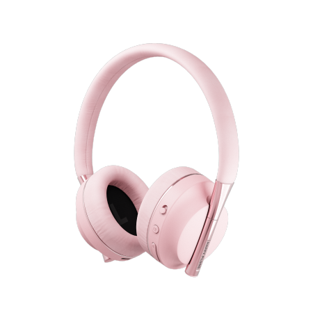Happy Plugs Play - bezprzewodowe słuchawki nauszne (pink gold)