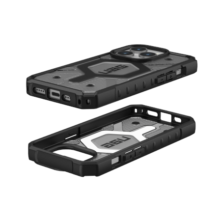 UAG Pathfinder Magsafe - obudowa ochronna do iPhone 15 Pro kompatybilna z MagSafe (ash)