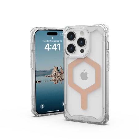 UAG Plyo Magsafe - obudowa ochronna do iPhone 15 Pro kompatybilna z MagSafe (ice-rose gold)