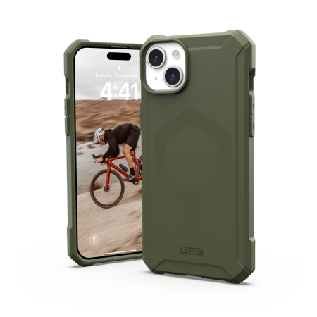 UAG Essential Armor Magsafe - obudowa ochronna do iPhone 15 Plus kompatybilna z MagSafe (olive)
