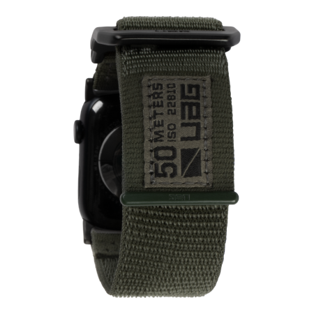 UAG Active - uniwersalny nylonowy pasek do Apple Watch 49mm/45mm/44mm/42mm (Apple Watch seria: 1-3 r.42, 4-8, SE, Ultra r.45) (f