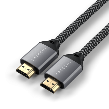 Satechi - kabel HDMI 2.1 8K-60Hz lub 4K-120Hz/100Hz, 2 m (space gray)
