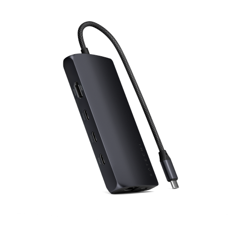 Satechi USB-C Multiport Adapter 8K - adapter USB-C (USB-C, HDMI, 3x USB 3.2 Gen 2 10Gbps, 1x USB 3.2 Gen 1 5Gbps, czytnik kart S