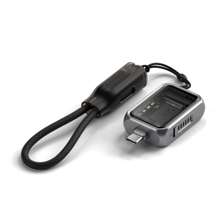 Satechi Mini NVMe SSD Enclosure - adapter USB-C do dysku NVME SSD 2230 (space gray)