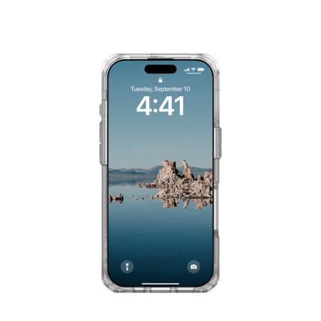 UAG Plyo Magsafe - obudowa ochronna do iPhone 16 Pro kompatybilna z MagSafe (ice/silver)
