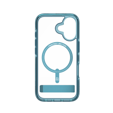 ZAGG Santa Cruz Snap - obudowa ochronna do iPhone 16 kompatybilna z MagSafe (retro blue)