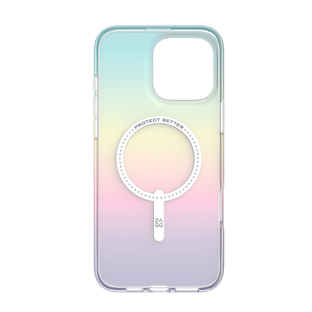 ZAGG Milan Snap - obudowa ochronna do iPhone 16 Pro Max kompatybilna z MagSafe (iridescent)