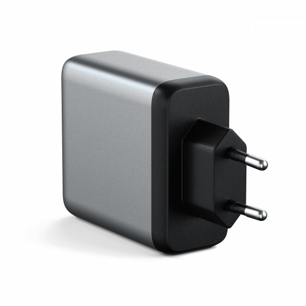 Satechi 100W USB-C PD GaN Wall Charger EU - ładowarka sieciowa 100W PD (space gray)