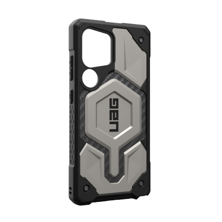 UAG Monarch Pro -  obudowa ochronna do Samsung Galaxy S25 Ultra 5G z wbudowanym modułem magnetycznym (titanium)
