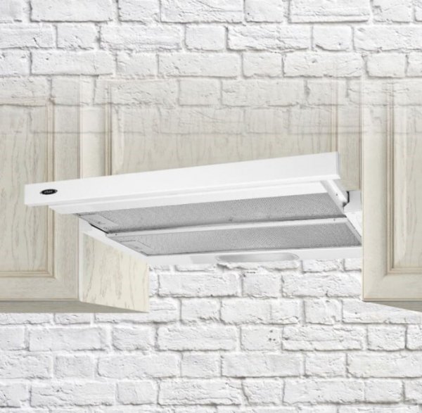 Okap podszafkowy teleskopowy AKPO WK-7 LIGHT ECO 50 BIAŁY (500mm; kolor biały)