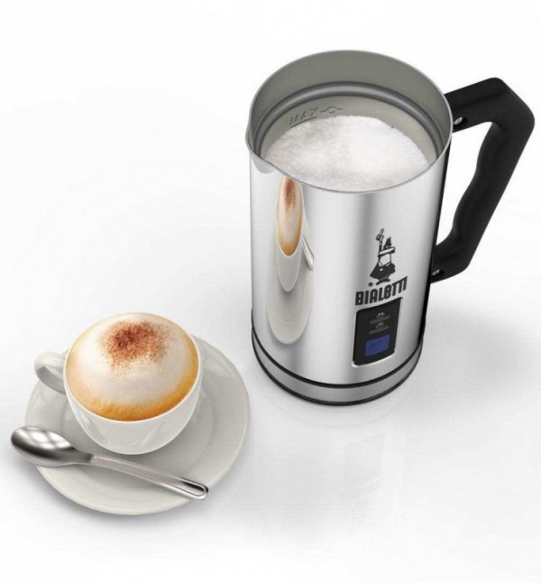 Spieniacz elektryczny do mleka BIALETTI Milk Frother MK01 (kolor srebrny)