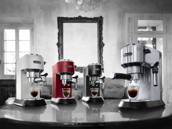 Ekspres DeLonghi Dedica Style EC 685.W (1300W; kolor biały)