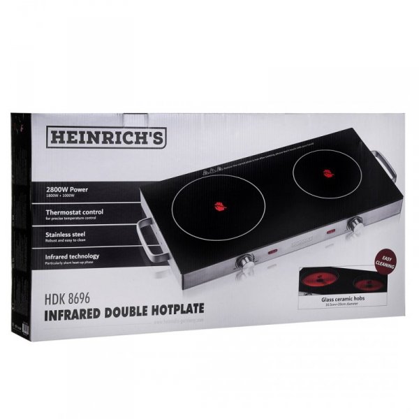 Kuchenka elektryczna HEINRICH&quot;S HDK 8696