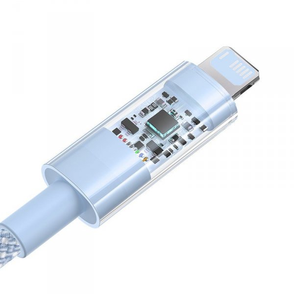 Kabel Baseus Gem 2.4A 1m (niebieski)
