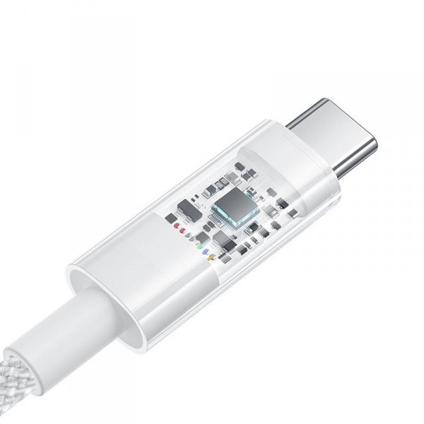 Kabel Baseus Gem USB-USB C 100W 1m (biały)