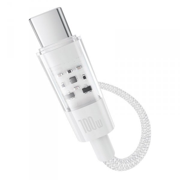 Kabel Baseus Gem USB-USB C 100W 2m (biały)