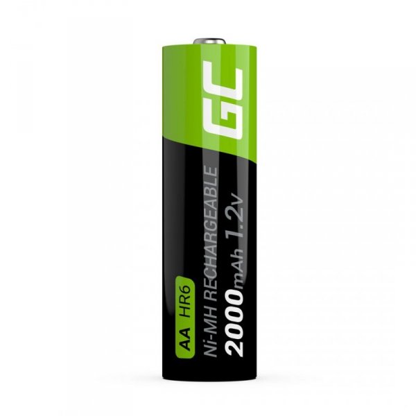 GREEN CELL AKUMULATORKI PALUSZKI 4X AA R6 2000MAH