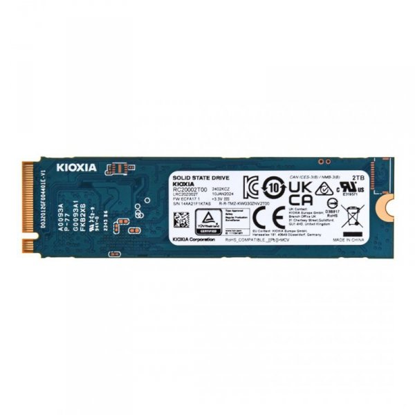 SSD KIOXIA Exceria (G2) NVMe M.2 2TB
