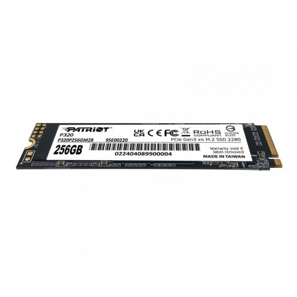 SSD Patriot Viper P320 M.2 PCI-Ex4 NVMe 256GB 2.2GB/s