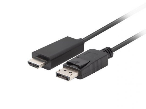 LANBERG KABEL DISPLAYPORT (M) V1.1-&gt;HDMI (M) 3M CA-DPHD-11CC-0030-BK